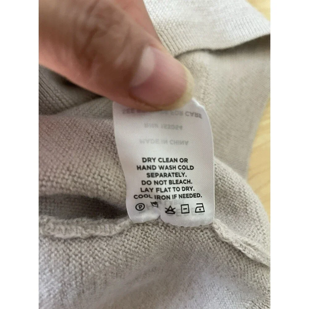 The Reset R Label Pullover Top 100% Wool Size L/XL - Picture 8 of 9
